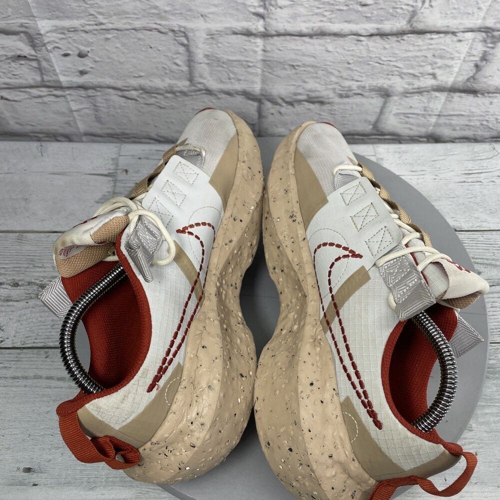 Nike Crater Impact SE Photon Dust Cinnabar Men Running Shoes Size 8 - Picture 13 of 16